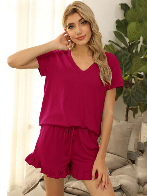 2023. gada vasaras pidžamu komplekts Sieviešu kokvilnas atpūtas apģērba komplekts guļamveļa mājas tērps Pjs Sieviešu mājas apģērbs atpūtas apģērbs sievietēm