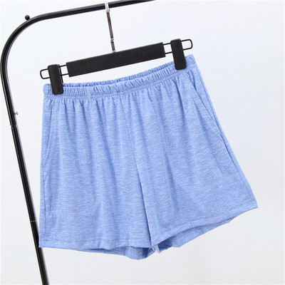 Japán nyári új női rövidnadrág rövidített nadrág pamut többszínű nagy méretű sztreccs bambusz pamut otthoni nadrág bő széles lábszár