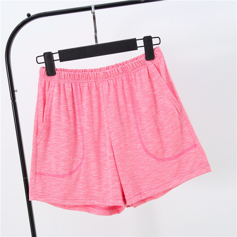 Japán nyári új női rövidnadrág rövidített nadrág pamut többszínű nagy méretű sztreccs bambusz pamut otthoni nadrág bő széles lábszár