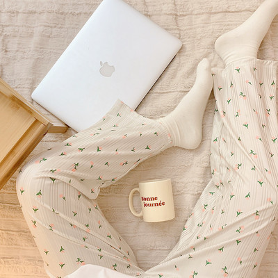 Karikatūra Druka Pidžamas Bikses Ikdienišķas Mājas Apģērbs Sievietēm Meitenes Jauki Atpūtas Apakšpuses Bikses Brīvas Guļambikses Lielizmēra Pjs