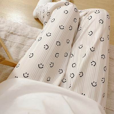 Karikatūra Druka Pidžamas Bikses Ikdienišķas Mājas Apģērbs Sievietēm Meitenes Jauki Atpūtas Apakšpuses Bikses Brīvas Guļambikses Lielizmēra Pjs