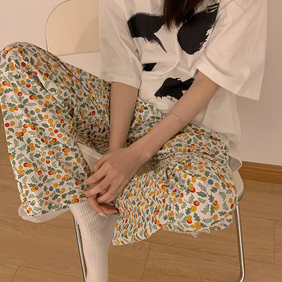 Karikatūra Druka Pidžamas Bikses Ikdienišķas Mājas Apģērbs Sievietēm Meitenes Jauki Atpūtas Apakšpuses Bikses Brīvas Guļambikses Lielizmēra Pjs