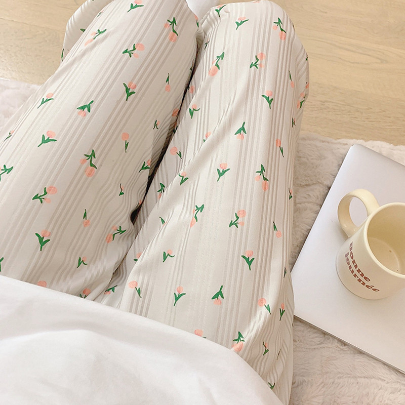 Karikatūra Druka Pidžamas Bikses Ikdienišķas Mājas Apģērbs Sievietēm Meitenes Jauki Atpūtas Apakšpuses Bikses Brīvas Guļambikses Lielizmēra Pjs