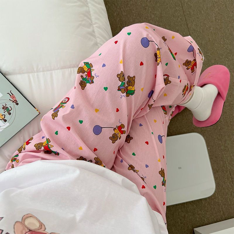 Karikatūra Druka Pidžamas Bikses Ikdienišķas Mājas Apģērbs Sievietēm Meitenes Jauki Atpūtas Apakšpuses Bikses Brīvas Guļambikses Lielizmēra Pjs