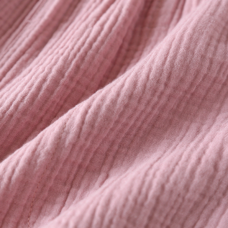 Sieviešu pidžamas šorti, 100% kokvilnas divslāņu marle, guļam apakšā pludmales šorti lielizmēra plānas atpūtas telpas brīvas ikdienas mājas bikses