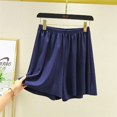 Női pizsama éjszakai rövidnadrág Otthoni ruhák Hálóruhák Nadrágok Bő nadrágkosztümök Alvás nyáron Fehér divat, széles alsó Női