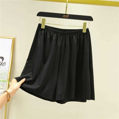 Női pizsama éjszakai rövidnadrág Otthoni ruhák Hálóruhák Nadrágok Bő nadrágkosztümök Alvás nyáron Fehér divat, széles alsó Női