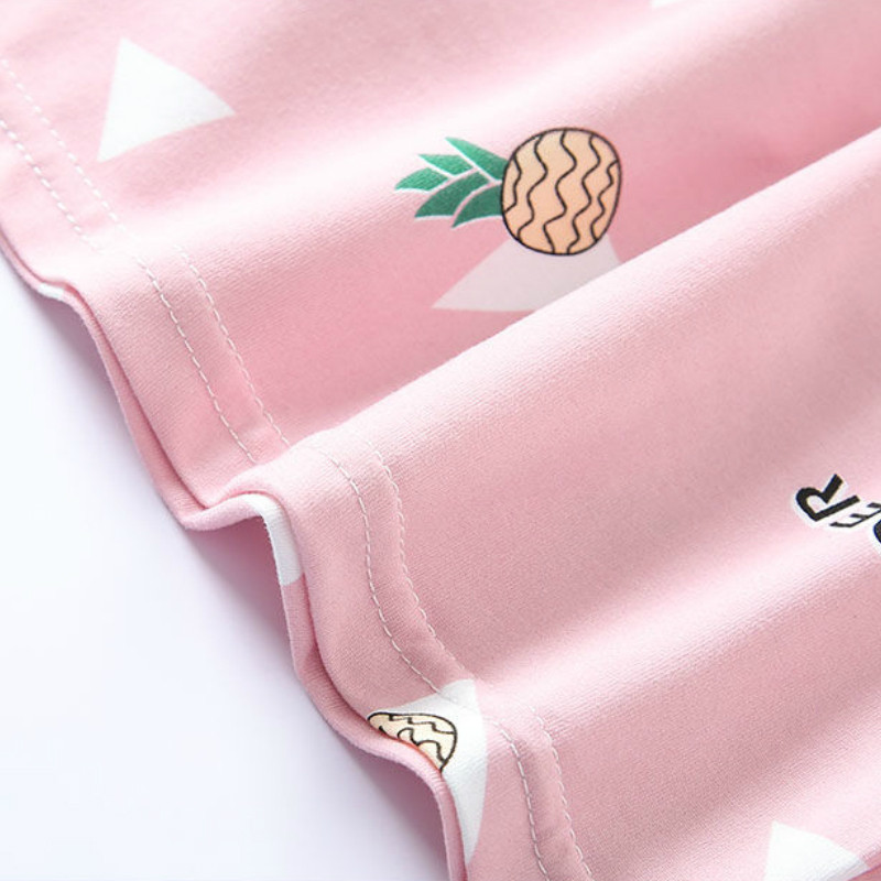 Sieviešu guļambikses ar apdruku Populāras 3XL brīvas, stilīgas Kawaii korejiešu stila ceļgaliem garas guļamveļas Sieviešu elegantas, saldas pidžamas bikses