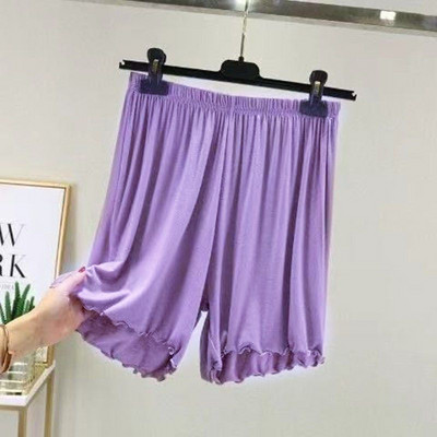 120 kg Letné šortky na spanie dámske jednofarebné ležérne pyžamové nohavice dámske krátke domáce nohavice pre väčšie veľkosti
