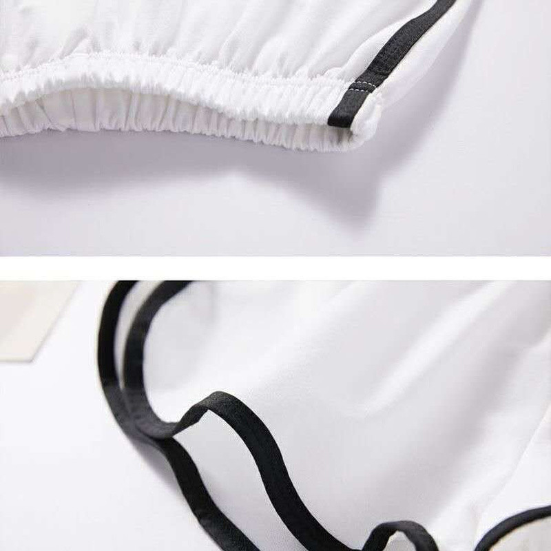 Női alap alsó alsó, egyszerű, hálóruha, kényelmes tinédzser rövidnadrág koreai stílusú dögös lányok, divatos női társalgó