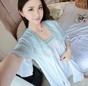 Szexi női hálóruhák hálóruha Hálóruha Sleep Neck Night 2021 hálóing + felsőruházat hercegnő ruha ing ruha kezdőlap