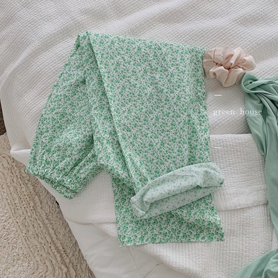 Donje hlače za spavanje Ženske karirane jednostavne labave udobne kućne spavaćice Trendovske studentske do gležnja ženske salonski korejski stil Popularno