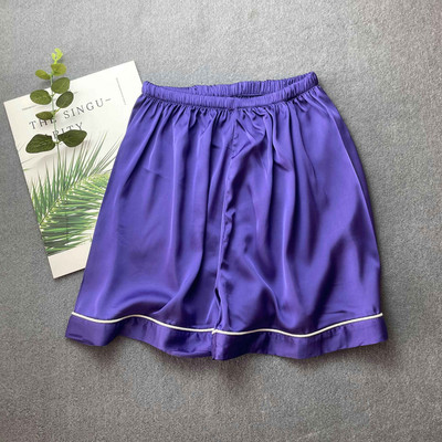 Sleep Bottoms Γυναικείες καλοκαιρινές αναπνεύσιμες πυτζάμες παντελόνια Mujer Sleepwear Loose casual μασίφ ελαστική μέση Empire παντελόνι Ζευγάρια Κομψό