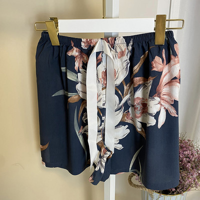 Sieviešu miegs Īsas Bikses Pidžamas Vasara Jauna Apdruka