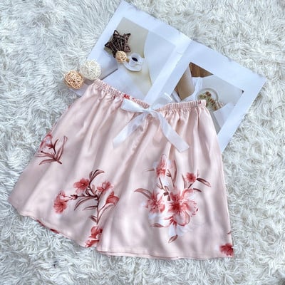 Sieviešu miegs Īsas Bikses Pidžamas Vasara Jauna Apdruka