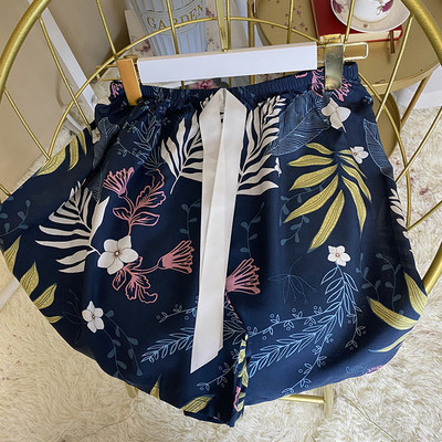 Sieviešu miegs Īsas Bikses Pidžamas Vasara Jauna Apdruka