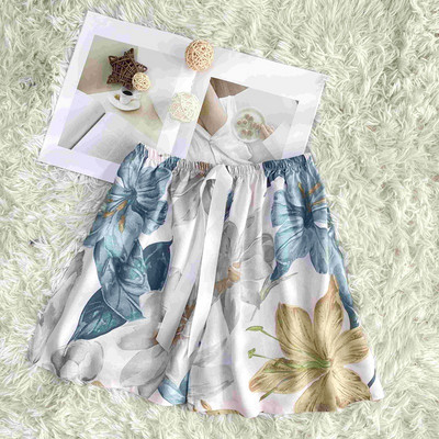 Sieviešu miegs Īsas Bikses Pidžamas Vasara Jauna Apdruka