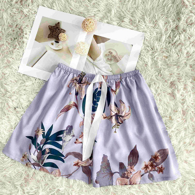 Sieviešu miegs Īsas Bikses Pidžamas Vasara Jauna Apdruka