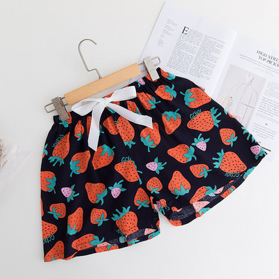 Velike ženske pidžame za spavanje, kratke hlače, ljetne kućne donji dijelovi za plažu, široka spavaća odjeća s printom