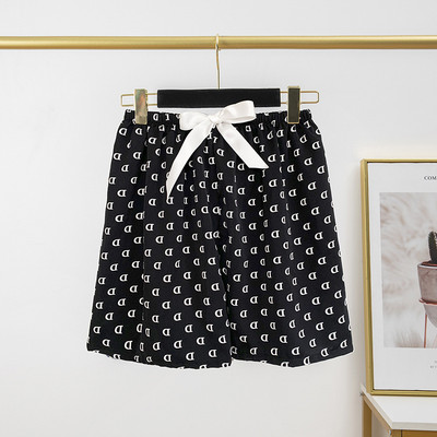 Γυναικεία καλοκαιρινά παντελόνια Καρδιά στάμπα Πυζά Γυναικεία σορτς Ρούχα για το σπίτι Femme Plus Size Outfits παραλίας κάτω Σορτς κορεατικού στυλ