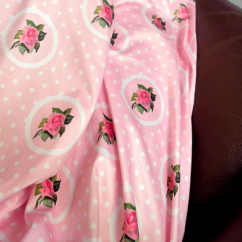 Alsó alsó, édes, laza M-7XL divat, egyszerű, virágos, mindennapi szabadidő koreai stílusú tavaszi női, rugalmas derékrész