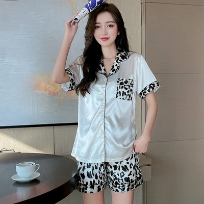 Nove ljetne kratke hlače s kratkim rukavima s printom, salonke, dizajnerske pidžame, svilene pidžame, komplet pidžama od satena, noćne haljine vrhunske kvalitete