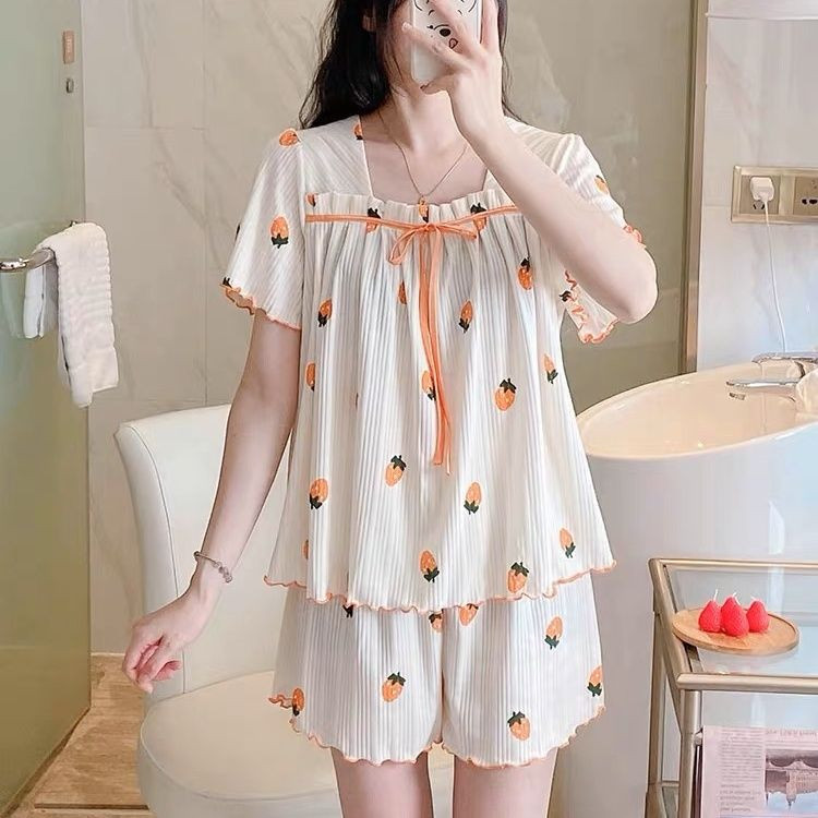 Set pijamale dama femeie 3 piese haine de casa cu maneca lunga grupe de seturi de pantaloni haine dragute pentru somn pantaloni pijamale camasi de noapte