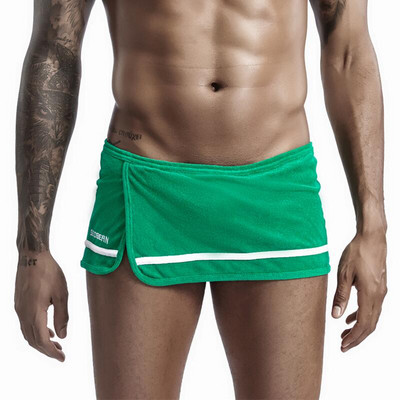 SEOBEAN Vyriškos pižamos, miegui skirtos apačios, šoninės skeltos namų poilsio erdvės laisvalaikio šortai Vyriški apatiniai bokseriniai šortai su kelnaitėmis