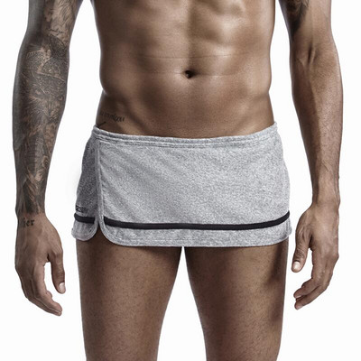 SEOBEAN Vyriškos pižamos, miegui skirtos apačios, šoninės skeltos namų poilsio erdvės laisvalaikio šortai Vyriški apatiniai bokseriniai šortai su kelnaitėmis