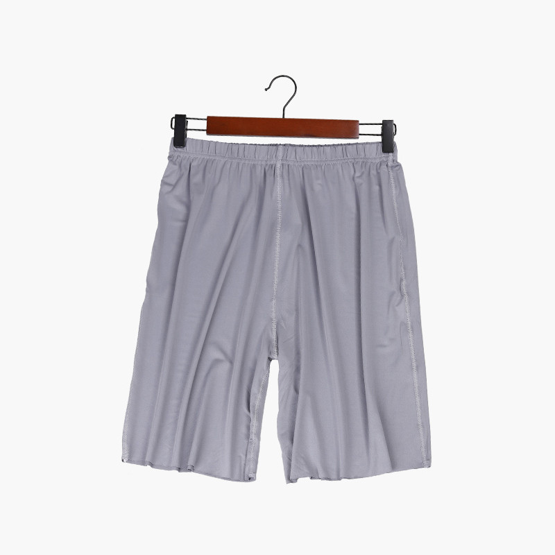 Ice Silk Shorts Cool Summer Férfi Hálóruha Rövidnadrág Fehérnemű Hálóruha Kényelmes Elasztikus Laza Alkalmi Férfi Háziruha