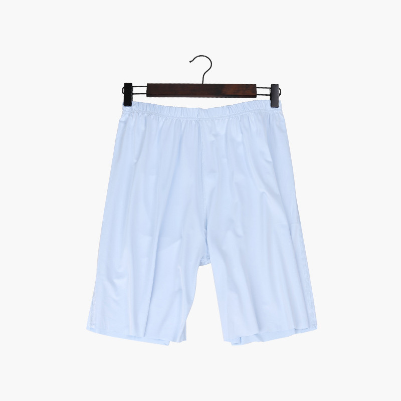 Ice Silk Shorts Cool Summer Férfi Hálóruha Rövidnadrág Fehérnemű Hálóruha Kényelmes Elasztikus Laza Alkalmi Férfi Háziruha