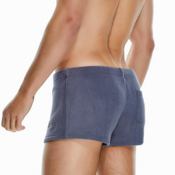 SEOBEAN 2023 Нови мъжки панталони със стрелки Домашно облекло Къси панталони Едноцветни мъжки боксерки Къси панталони с шнурове Пижамни панталони