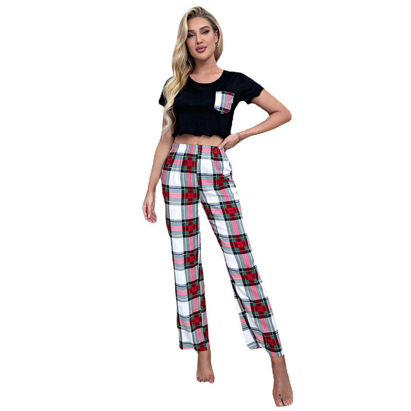 Nakts uzvalki Sieviešu Pidžamas Komplekts Kokvilnas Sieviešu Pidžamas Pidžamas Sieviešu Divdaļīgs Gultasveļa Mājas Apģērbs Mājas Naktsveļa