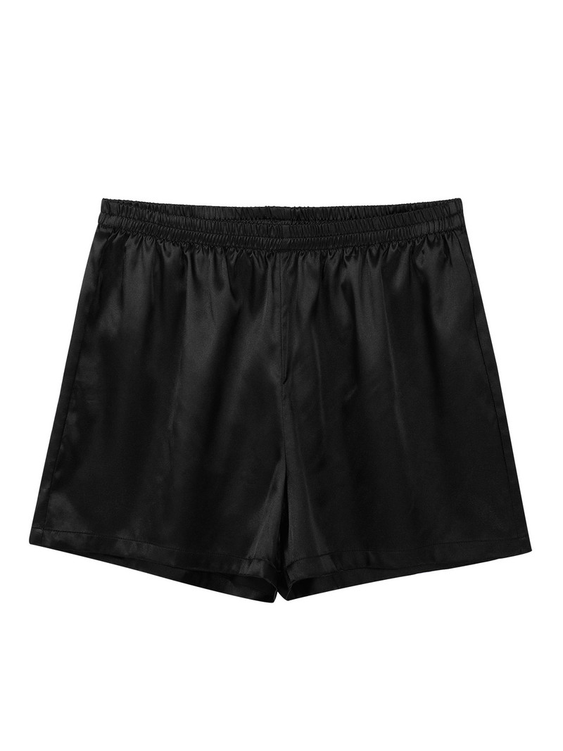 Vyriški satininiai pižamos naktiniai drabužiai be rankovių su šortais miegui Pižamų rinkiniai Naktiniai drabužiai Vasariniai naktiniai marškinėliai