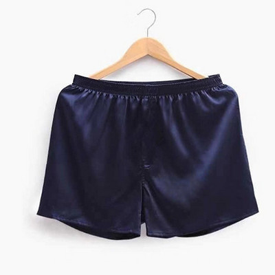 Muškarci Satenska svilena spavaćica Pidžama Hlače Muške mekane glatke bokserice Jednobojne gaće Muške udobne hlače za spavanje Udobne noćne hlače