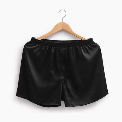 Muškarci Satenska svilena spavaćica Pidžama Hlače Muške mekane glatke bokserice Jednobojne gaće Muške udobne hlače za spavanje Udobne noćne hlače