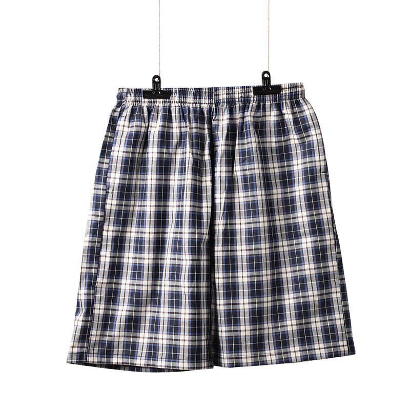 Μόδα Ανδρικά Sleepwear Lounge Σορτς Βαμβακερά καρό Breathable Homewear Sleeping Sleeping Loose ανδρικές πιτζάμες Παντελόνια Sleep bottoms