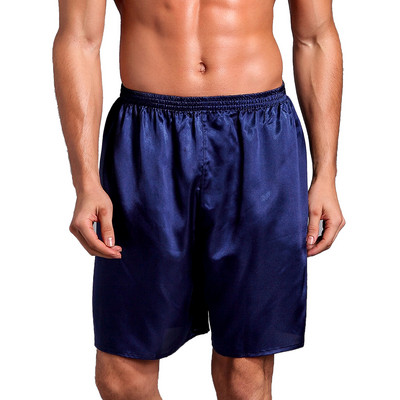 Мъжки пижами Shorts Summer Five Points Home Sleep Shorts Симулирани копринени свободни ежедневни плажни шорти Пижама Панталони Мъжки долнища за сън
