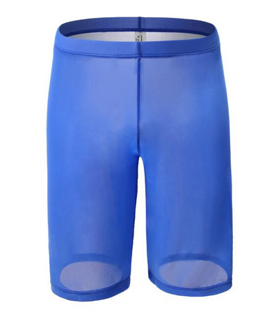 Seksīgas vīriešu sieta, caurredzamas apakšas, ikdienišķas guļamveļa bikses, vīriešu, vaļīgas, dobas, īpaši plānas pidžamas, īsas miega bikses