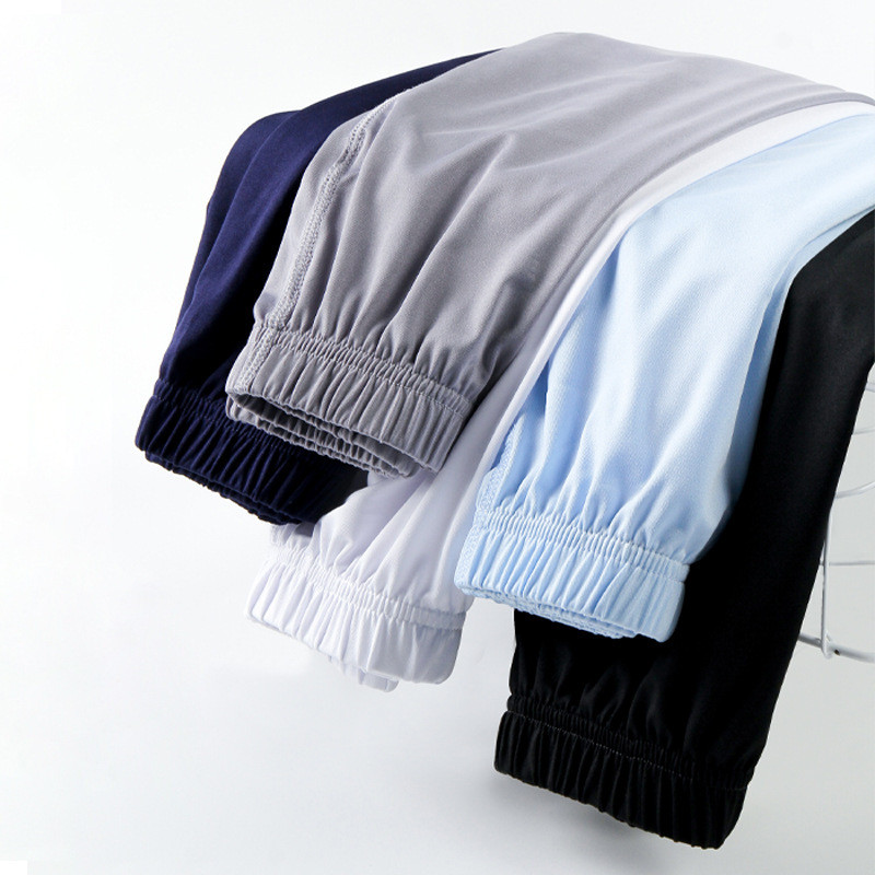 Ice Silk Summer Férfi rövidnadrágok Modális alkalmi alvónadrágok Vékony, bő rövidnadrágok Hálóruhák Férfi alsónadrágok otthoni ruha