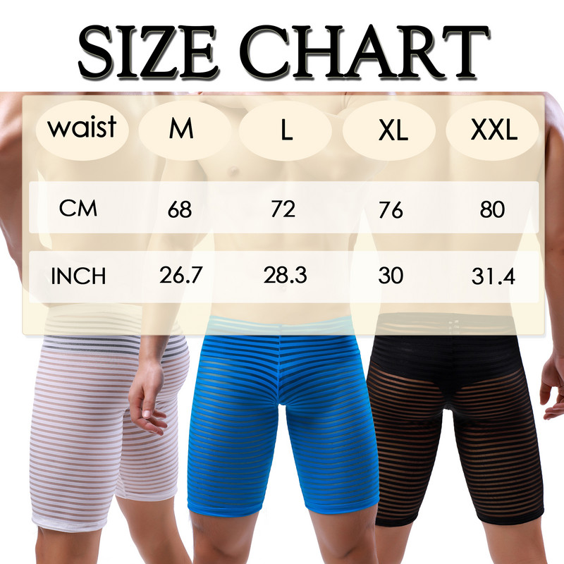 YUFEIDA Sexy Man Mesh Sheer Sleep Bottoms Sleepwear See Through Shorts Διαφανές Διαφανές Funny Lounge Pants Home Wear Summer