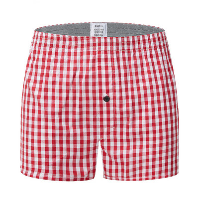 Pánske spodné prádlo, krátke priedušné boxerky s kockovanou potlačou, veľkosť L-6XL, ležérne plážové šortky na dovolenku