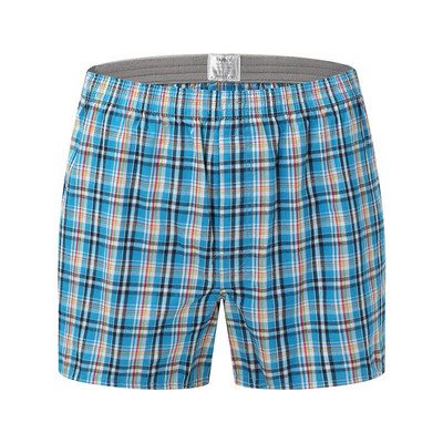 Pánske spodné prádlo, krátke priedušné boxerky s kockovanou potlačou, veľkosť L-6XL, ležérne plážové šortky na dovolenku