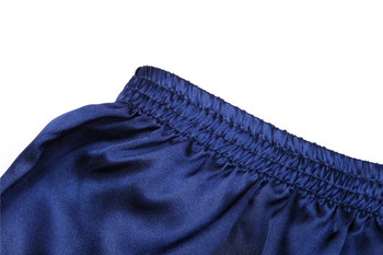 Μασίφ ανδρικό πάτο ύπνου ποπλίνα μεταξωτό πέντε παντελόνι ελαστική μέση αιτιατική χαλαρή συν μέγεθος λεπτό ανδρικό σαλονάκι παντελόνι