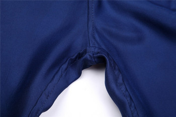 Μασίφ ανδρικό πάτο ύπνου ποπλίνα μεταξωτό πέντε παντελόνι ελαστική μέση αιτιατική χαλαρή συν μέγεθος λεπτό ανδρικό σαλονάκι παντελόνι