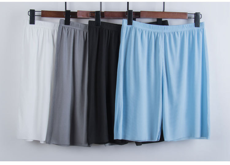 Apģērbs ar plāniem kakla izgriezumiem bezšuvju vasaras piedurknēm Īsas vīriešu ikdienas mājas uzvalku komplekti šorti Summer Crew vīriešu guļamveļa, valkāt pidžamas