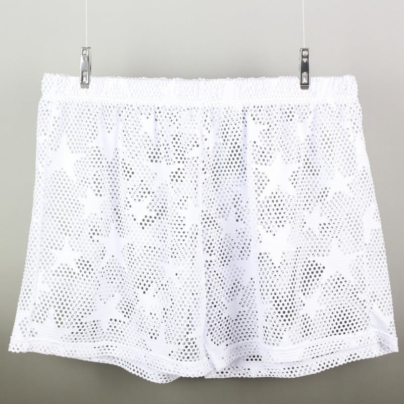 Odjeća See Men's Hombre Star Shorts Interior Home Breathable Ropa Men Through Mannen Ondergoed Mesh Underwear Pidžama