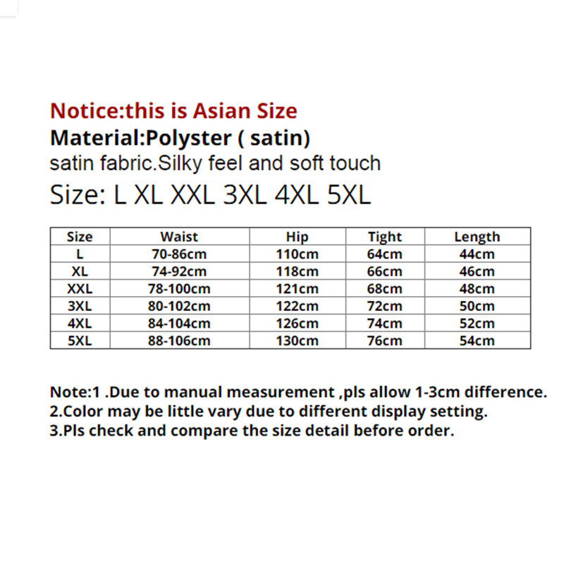 Kiskereskedelem Férfi Nyári Háztartási Ruha Köntös Otthoni Rövidnadrág Selyem Szatén Pizsama Hálóruha Alsó Alsóruházat Fehérnemű Rövid nadrág L-5XL T105