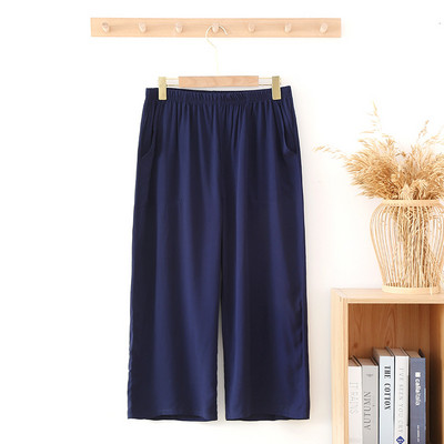 Ljetne višebojne muške pamučne kratke hlače i kapri hlače Cool mekane i udobne pidžame hlače za muškarce Odjeća za spavanje Pijama Hombre