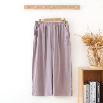 Ljetne višebojne muške pamučne kratke hlače i kapri hlače Cool mekane i udobne pidžame hlače za muškarce Odjeća za spavanje Pijama Hombre